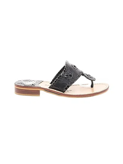 Pre-owned Jack Rogers Sandals In Black