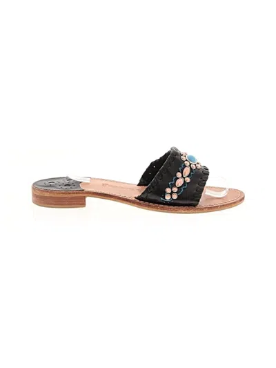 Pre-owned Jack Rogers Sandals In Black