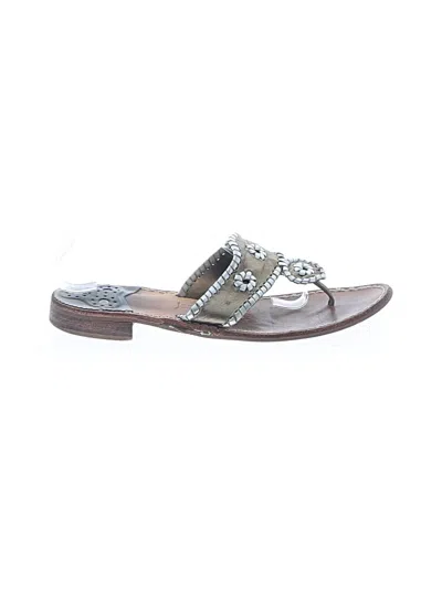 Pre-owned Jack Rogers Sandals In Brown