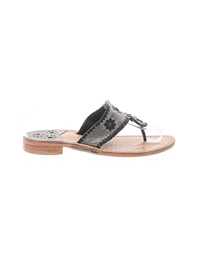 Pre-owned Jack Rogers Sandals In Gray