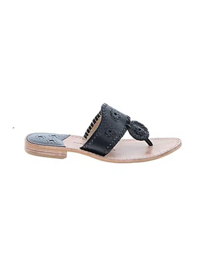 Pre-owned Jack Rogers Sandals In Gray