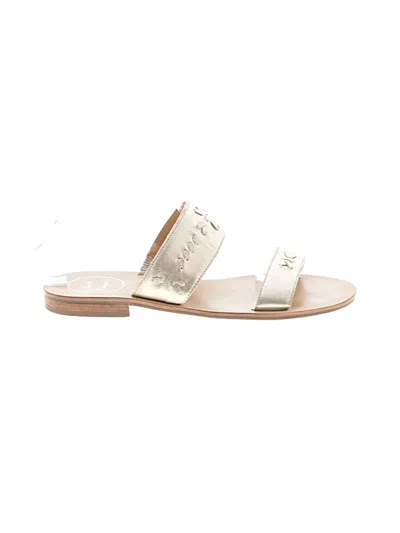 Pre-owned Jack Rogers Sandals In Ivory