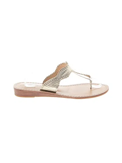 Pre-owned Jack Rogers Sandals In Ivory