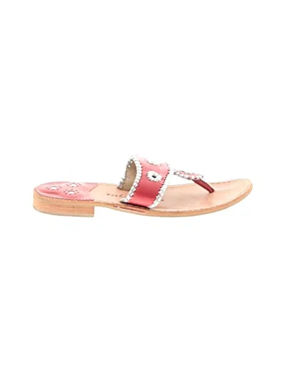 Pre-owned Jack Rogers Sandals In Red