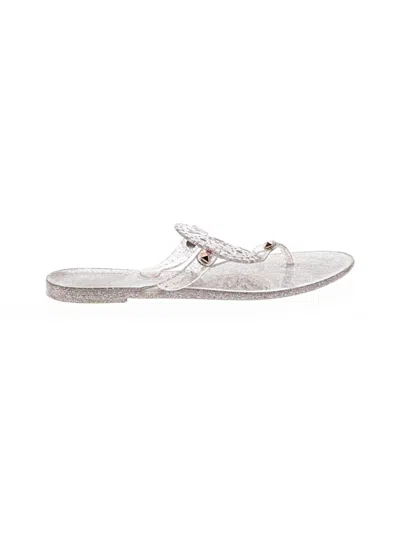 Pre-owned Jack Rogers Sandals In White