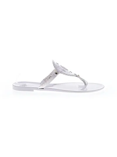 Pre-owned Jack Rogers Sandals In White