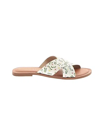 Pre-owned Jack Rogers Sandals In White