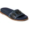 Jack Rogers Somerset Embroidered Slide Sandal
