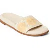 Jack Rogers Somerset Embroidered Slide Sandal