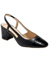 Jack Rogers Summer Leather Slingback Flat In Animal Print