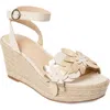 Jack Rogers Talahi Platform Wedge Sandal In Pink