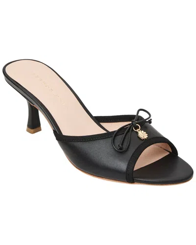 Jack Rogers Velma Leather Sandal In Black