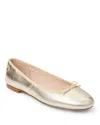 Jack Rogers Bettie Ballet Flat In White