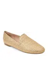 Jack Rogers Women's Bradley Raffia Loafers In Gold