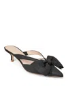 Jack Rogers Cynthia Bow Pointed Toe Mule In Black