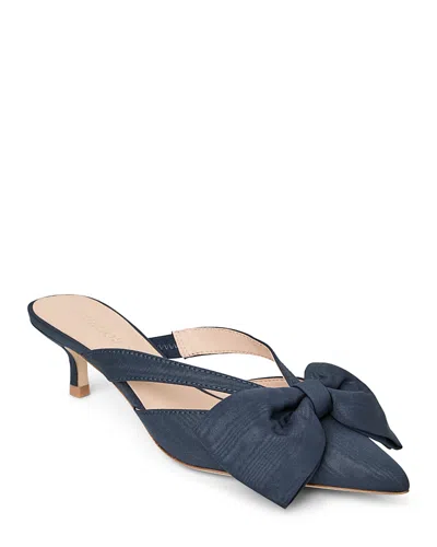 Jack Rogers Women's Cynthia Bow Mule Sandals In Indigo