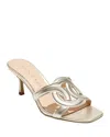 Jack Rogers Dobson Sandal In Platinum