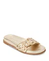 Jack Rogers Women's Essex Slide Sandals In Gold