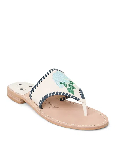 JACK ROGERS WOMEN'S JACKS HYDRANGEA SANDALS