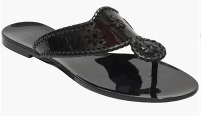 Jack Rogers Women Jacks Jelly Sandal In Black