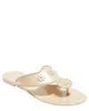 Jack Rogers Women Jacks Jelly Sandal In Pearlized Ivory In Multi