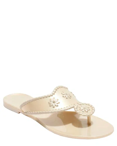 Jack Rogers Women Jacks Jelly Sandal In Pearlized Ivory In Multi