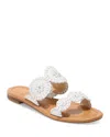 Jack Rogers Lauren Leather Two Band Sandals