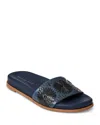 Jack Rogers Somerset Embroidered Slide Sandal