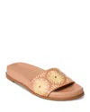 Jack Rogers Somerset Embroidered Slide Sandal