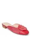 Jack Rogers Women's Tinsley Mule Flats In Fire Red