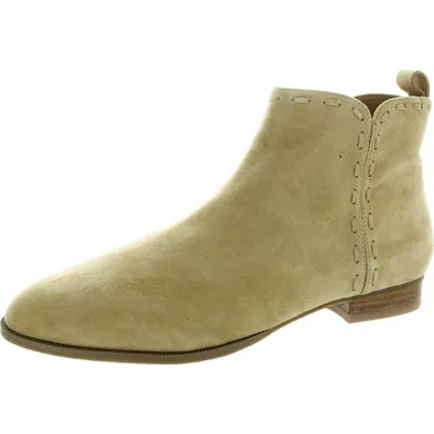 Jack Rogers Womens Zipper Booties In Beige