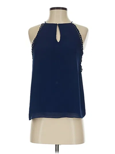 Pre-owned Jack Sleeveless Blouse In Blue