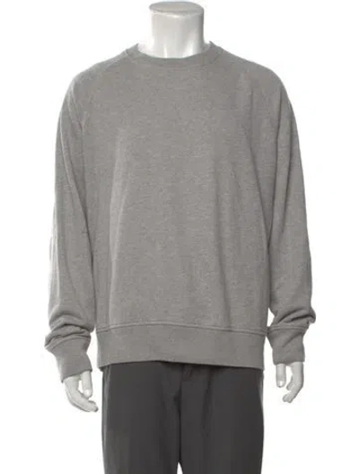 Pre-owned Jack Spade Crew Neck Long Sleeve Sweatshirt In Grey