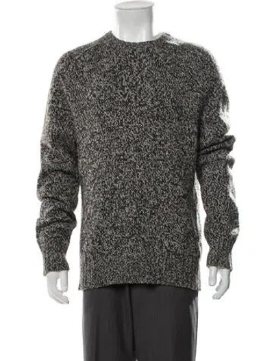 Pre-owned Jack Spade Lambswool Tweed Pattern Pullover In Grey