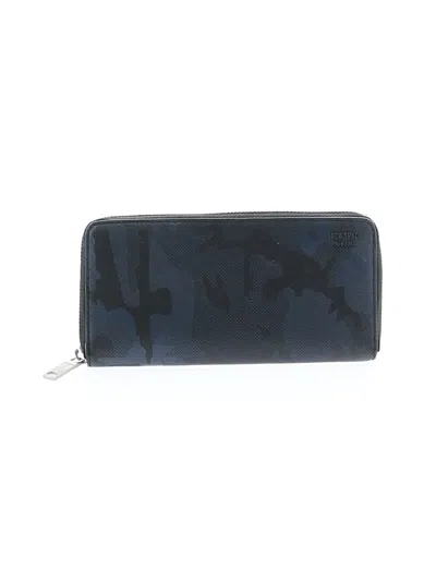 Pre-owned Jack Spade Leather Wallet In Blue