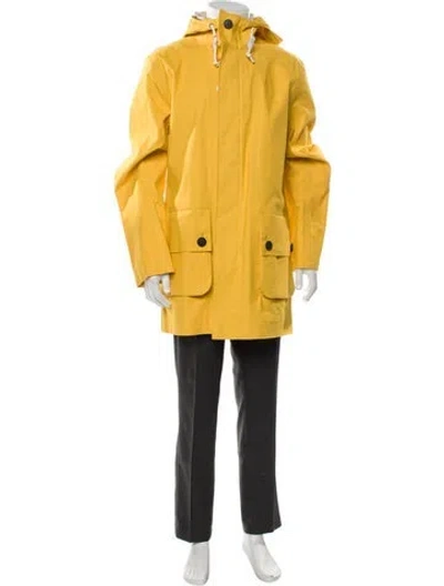 Pre-owned Jack Spade Parka In Yellow