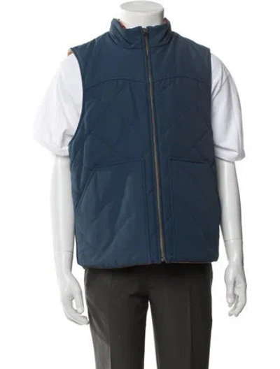 Pre-owned Jack Spade Vest In Blue