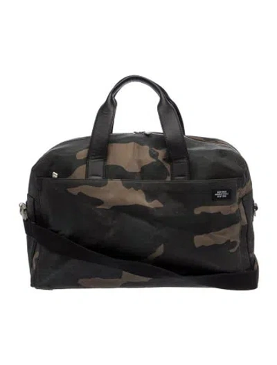 Pre-owned Jack Spade Weekender Bag In Black