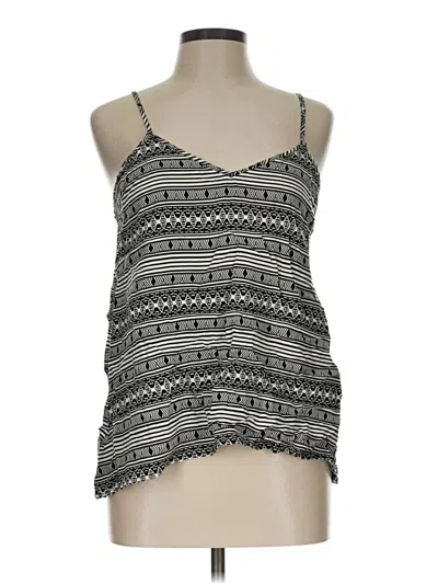 Pre-owned Jack Tank Top Gray Halter Neckline Tops