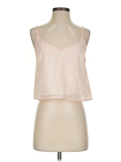Pre-owned Jack Tank Top Pink Strapless Neckline Tops
