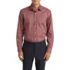 Jack Victor Agustin Contemporary Fit Foulard Print Cotton Button-up Shirt In Rose