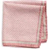 Jack Victor Alain Geometric Print Silk Pocket Square