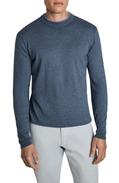 Jack Victor Dan Cotton Sweater In Blue