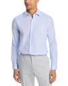 Jack Victor Danforth Long Sleeve Shirt In Blue