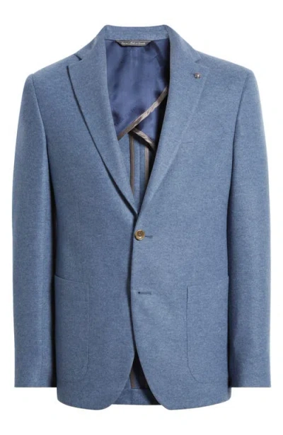 Jack Victor Darwin Cashmere Sport Coat In Light Blue