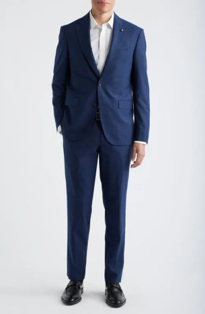 Jack Victor Esprit High Blue Super 120s Wool Suit