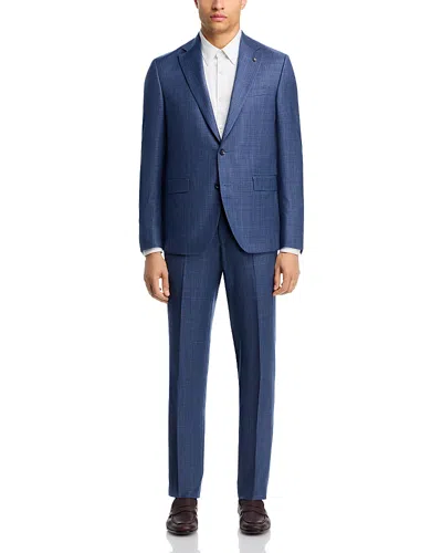 Jack Victor Esprit Regular Fit Screenweave Suit In Blue