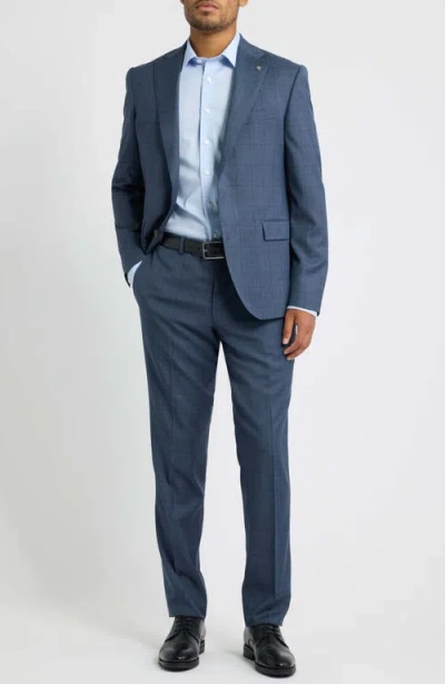 Jack Victor Essence Wool Suit In Blue
