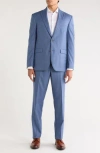 Jack Victor Explo Wool Suit In Blue