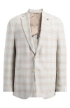 Jack Victor Hampton Plaid Wool Blend Sport Coat
